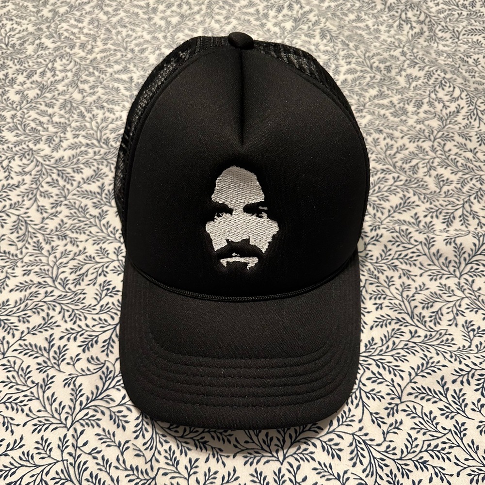 Charles Manson hat Serial Killer Helter Skelter Murder Horror Sharon Tate cult